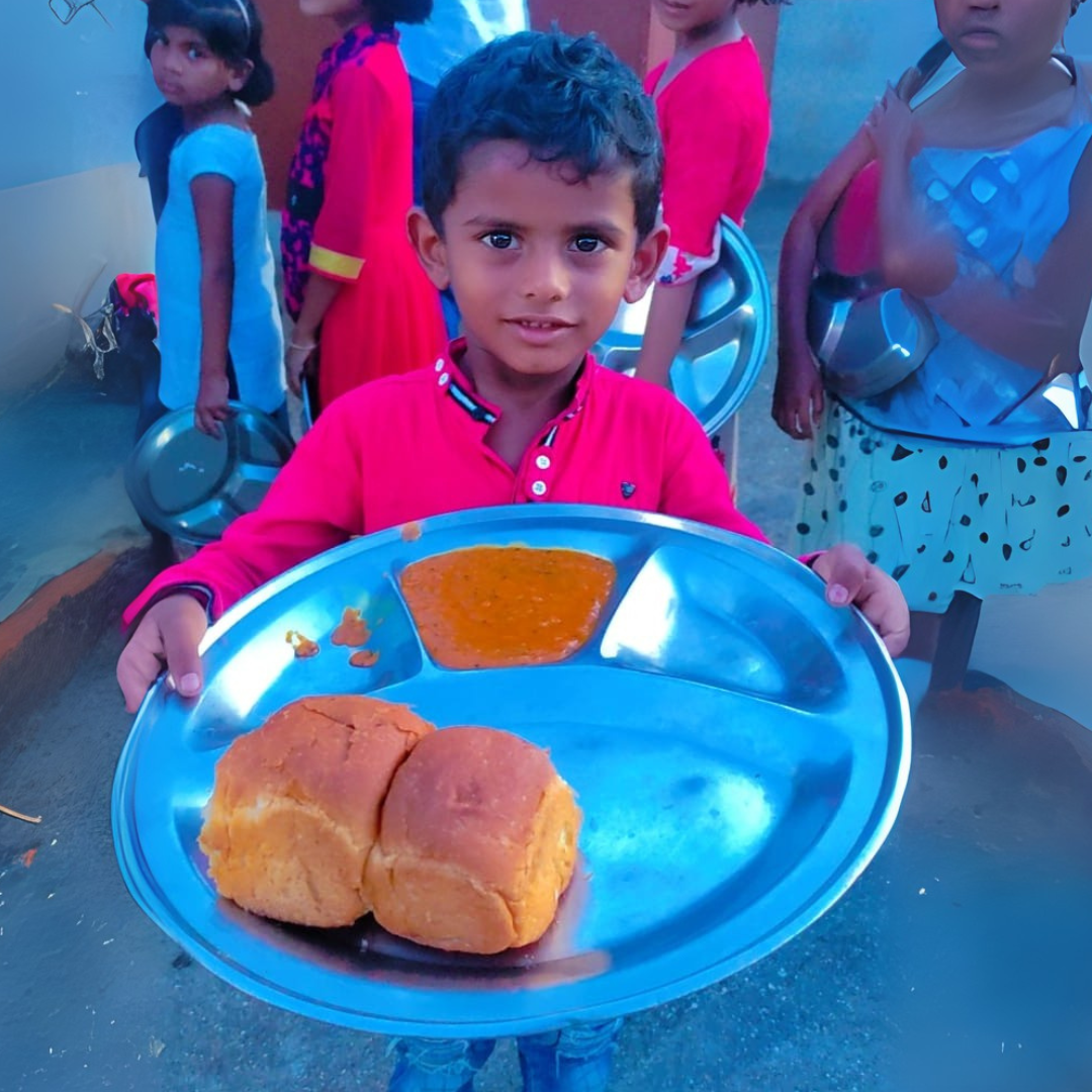 Project 2: 150 meals Pav Bhaji, 13 volunteers, 30 hours
