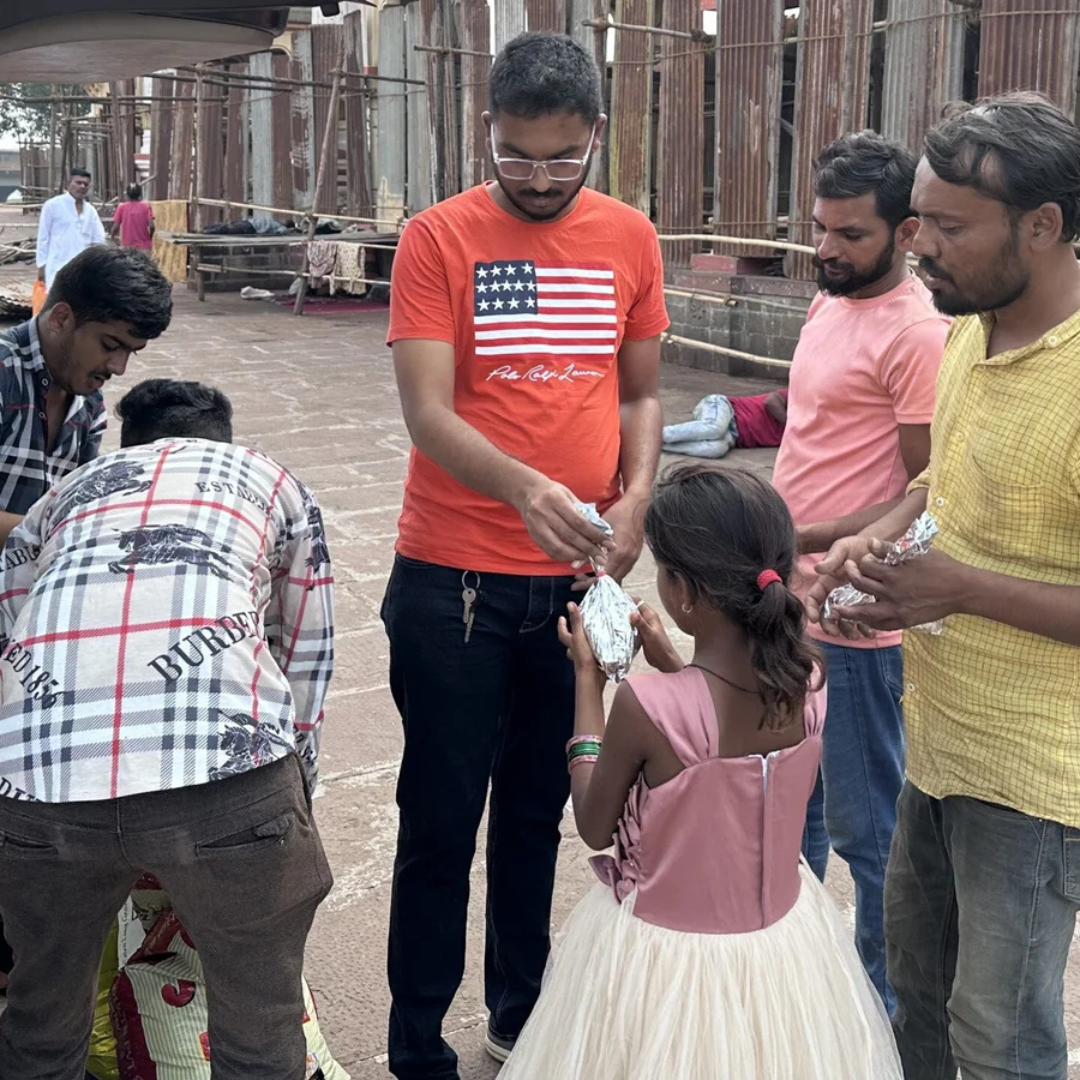 Project 3: 650 meals Veg Pulav, 5 volunteers, 30 hours