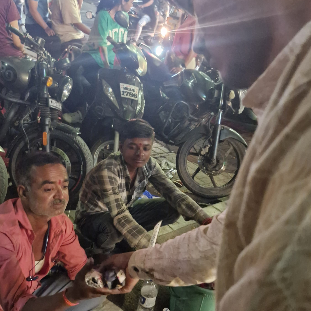 Project 81: 100 Meals Roti & Bhaji, 2 Volunteers, 5 Hours